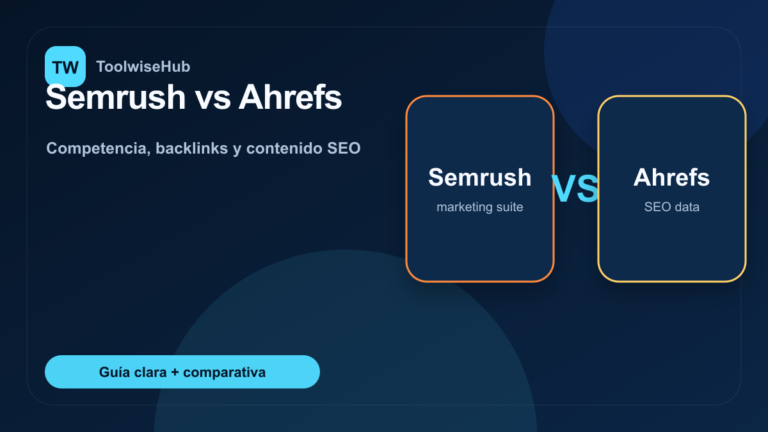 Semrush vs Ahrefs — ToolwiseHub