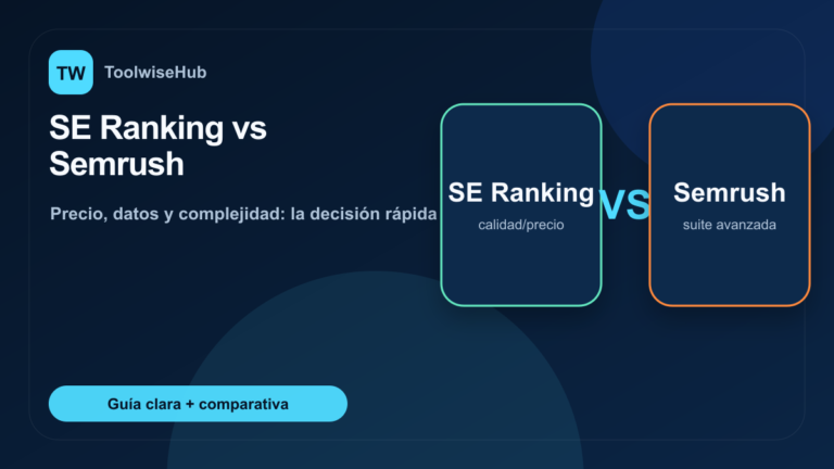 SE Ranking vs Semrush: comparativa de precio, datos y complejidad